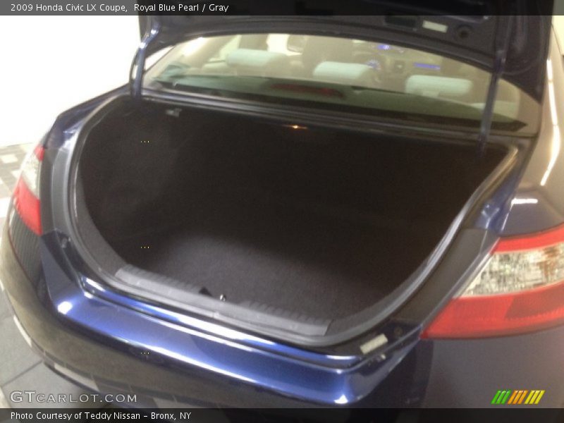 Royal Blue Pearl / Gray 2009 Honda Civic LX Coupe