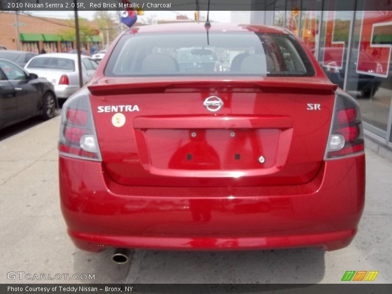 Red Brick Metallic / Charcoal 2010 Nissan Sentra 2.0 SR