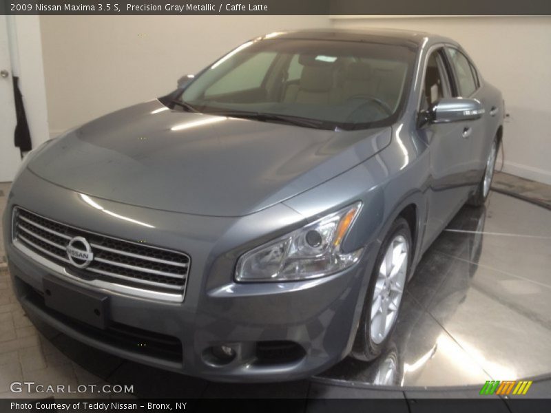 Precision Gray Metallic / Caffe Latte 2009 Nissan Maxima 3.5 S