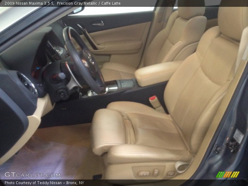 Precision Gray Metallic / Caffe Latte 2009 Nissan Maxima 3.5 S
