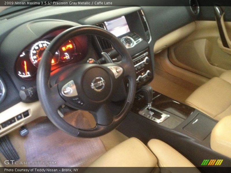 Precision Gray Metallic / Caffe Latte 2009 Nissan Maxima 3.5 S
