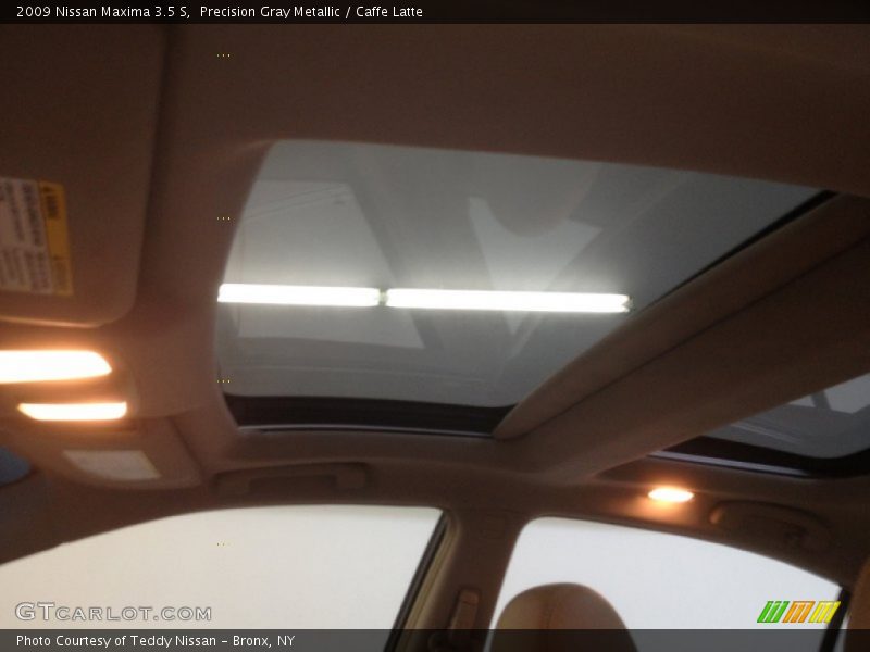 Precision Gray Metallic / Caffe Latte 2009 Nissan Maxima 3.5 S