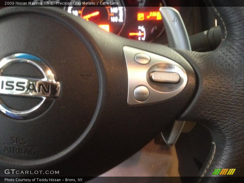 Precision Gray Metallic / Caffe Latte 2009 Nissan Maxima 3.5 S