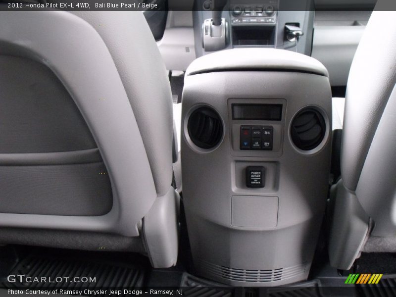 Bali Blue Pearl / Beige 2012 Honda Pilot EX-L 4WD