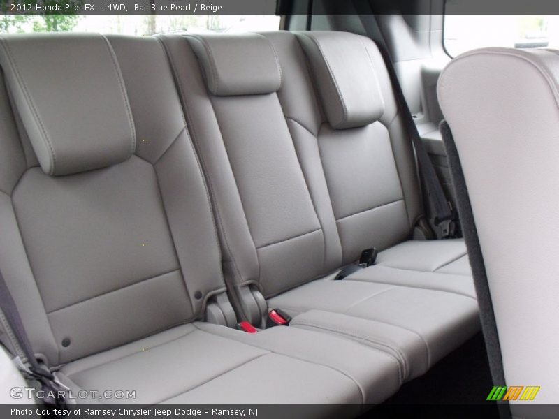 Bali Blue Pearl / Beige 2012 Honda Pilot EX-L 4WD