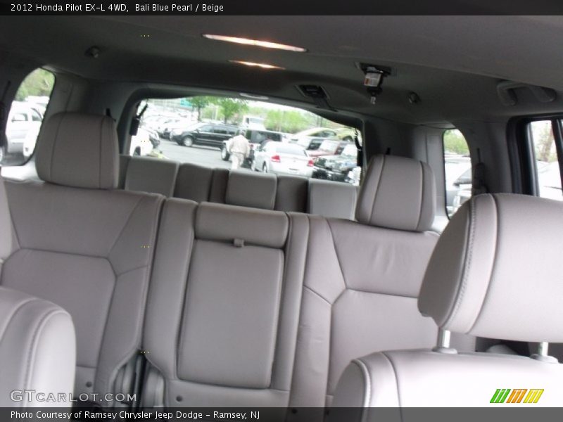 Bali Blue Pearl / Beige 2012 Honda Pilot EX-L 4WD