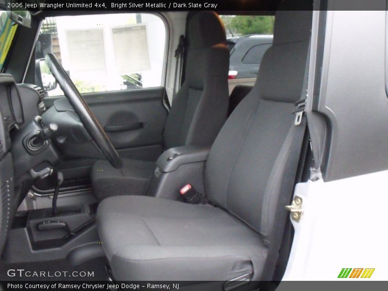 Bright Silver Metallic / Dark Slate Gray 2006 Jeep Wrangler Unlimited 4x4