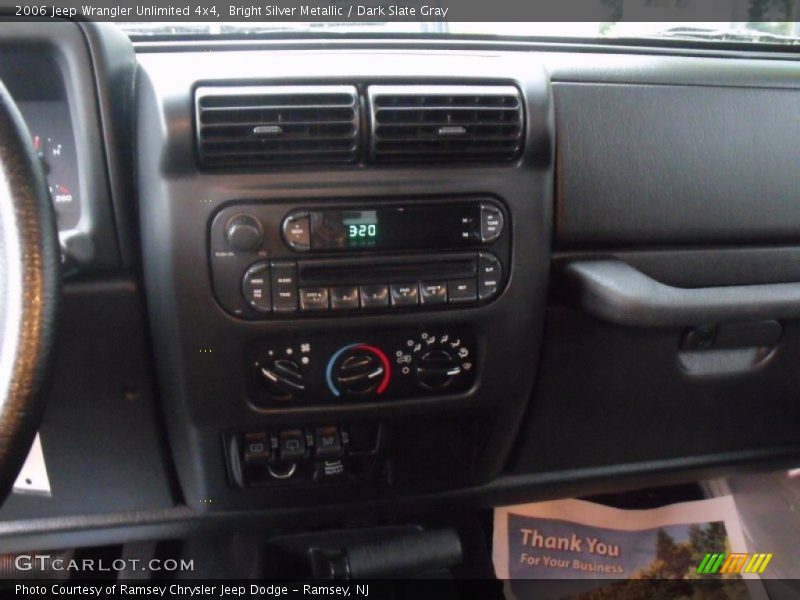 Bright Silver Metallic / Dark Slate Gray 2006 Jeep Wrangler Unlimited 4x4