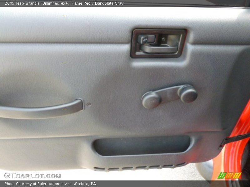 Flame Red / Dark Slate Gray 2005 Jeep Wrangler Unlimited 4x4