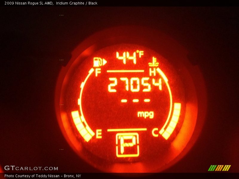 Iridium Graphite / Black 2009 Nissan Rogue SL AWD