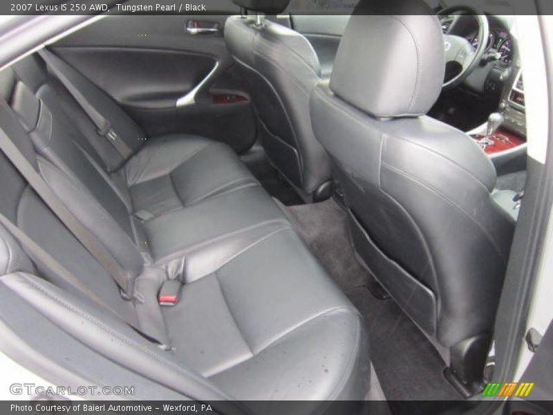 Tungsten Pearl / Black 2007 Lexus IS 250 AWD