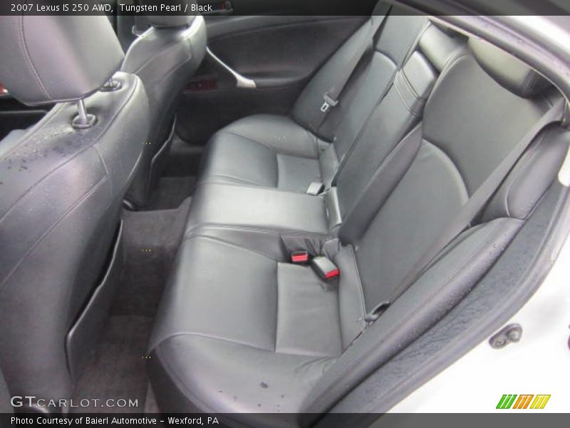 Tungsten Pearl / Black 2007 Lexus IS 250 AWD