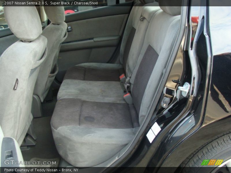Super Black / Charcoal/Steel 2007 Nissan Sentra 2.0 S