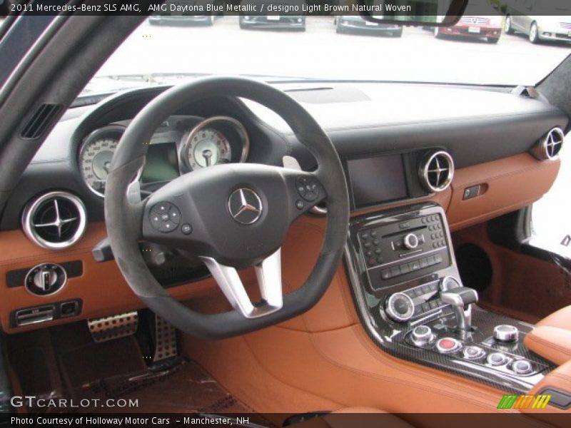  2011 SLS AMG designo Light Brown Natural Woven Interior