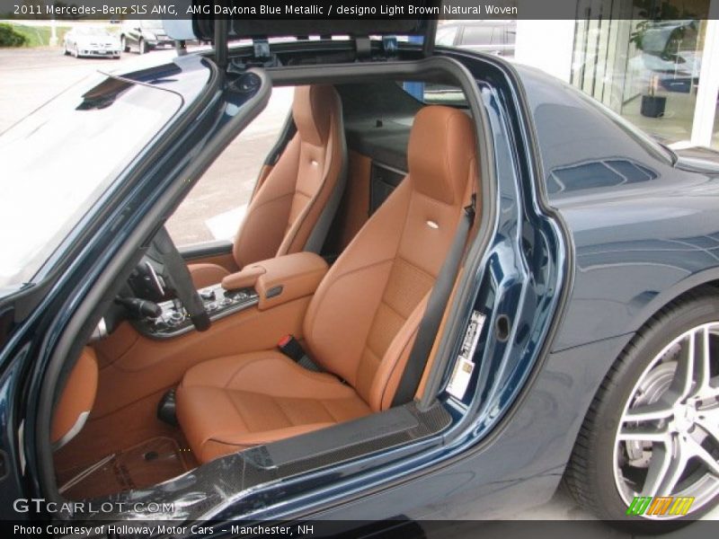  2011 SLS AMG designo Light Brown Natural Woven Interior