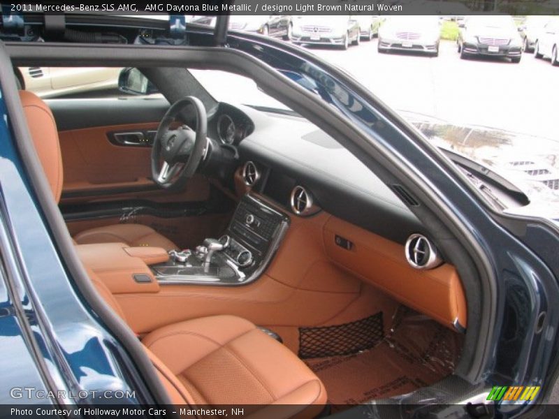  2011 SLS AMG designo Light Brown Natural Woven Interior