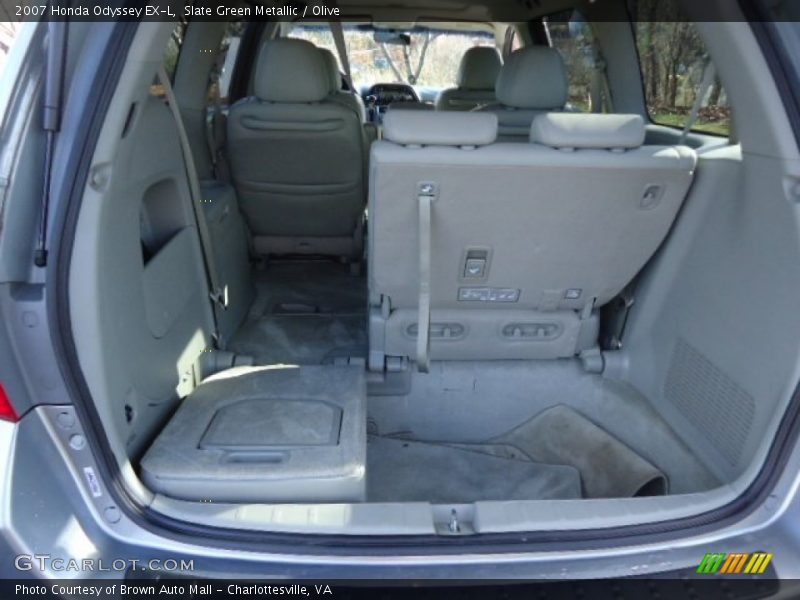 Slate Green Metallic / Olive 2007 Honda Odyssey EX-L