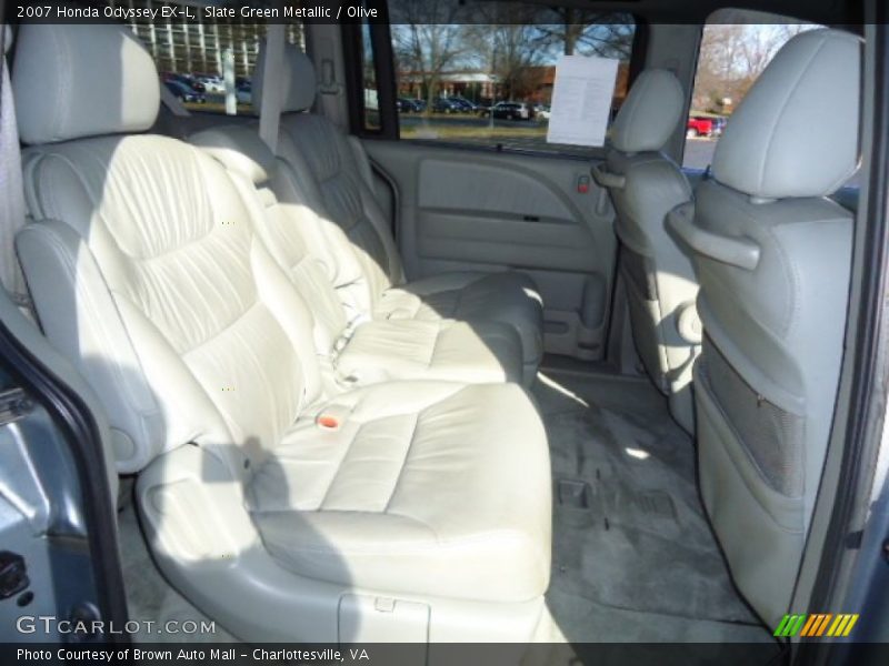 Slate Green Metallic / Olive 2007 Honda Odyssey EX-L