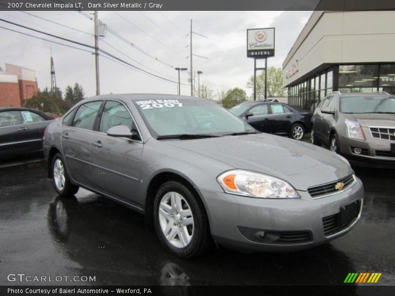 Dark Silver Metallic / Gray 2007 Chevrolet Impala LT