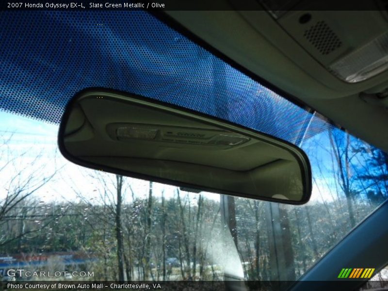 Slate Green Metallic / Olive 2007 Honda Odyssey EX-L