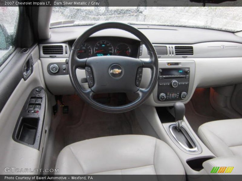 Dark Silver Metallic / Gray 2007 Chevrolet Impala LT