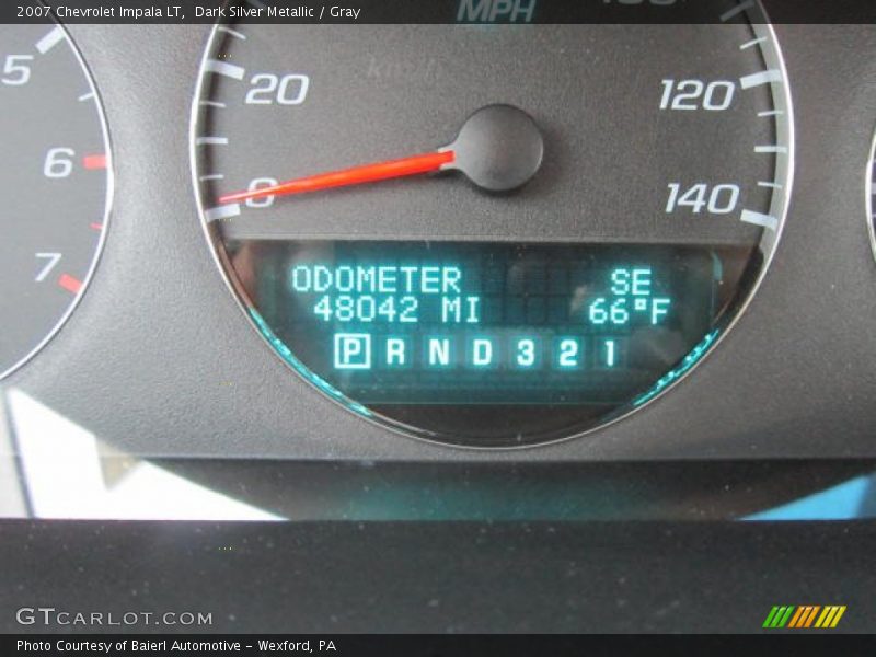 Dark Silver Metallic / Gray 2007 Chevrolet Impala LT