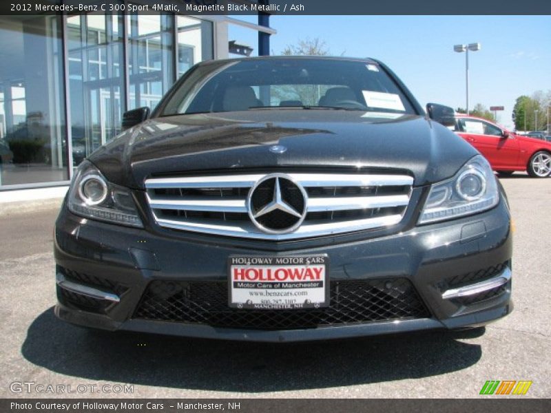 Magnetite Black Metallic / Ash 2012 Mercedes-Benz C 300 Sport 4Matic