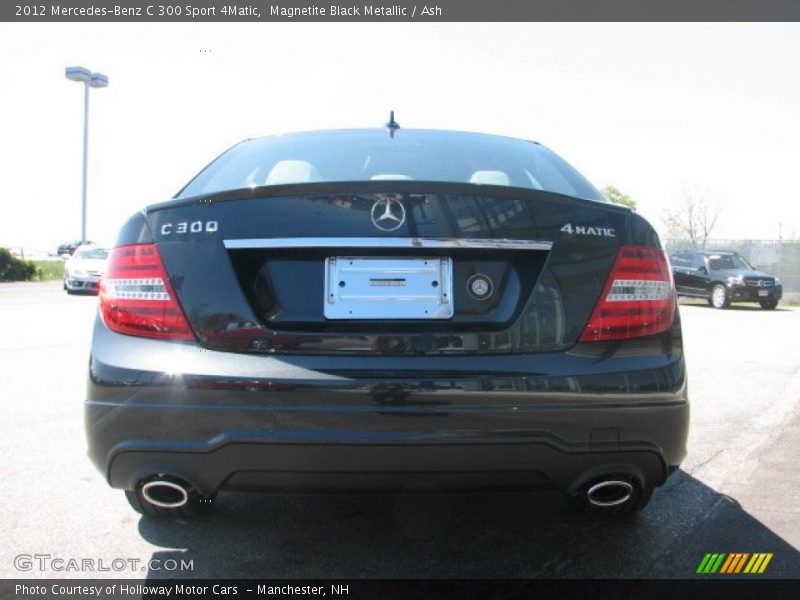 Magnetite Black Metallic / Ash 2012 Mercedes-Benz C 300 Sport 4Matic