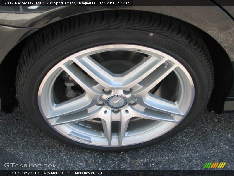 Magnetite Black Metallic / Ash 2012 Mercedes-Benz C 300 Sport 4Matic