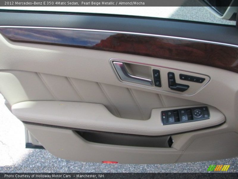Pearl Beige Metallic / Almond/Mocha 2012 Mercedes-Benz E 350 4Matic Sedan