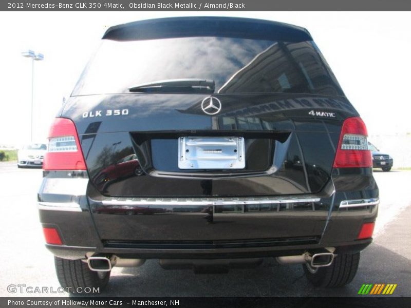 Obsidian Black Metallic / Almond/Black 2012 Mercedes-Benz GLK 350 4Matic