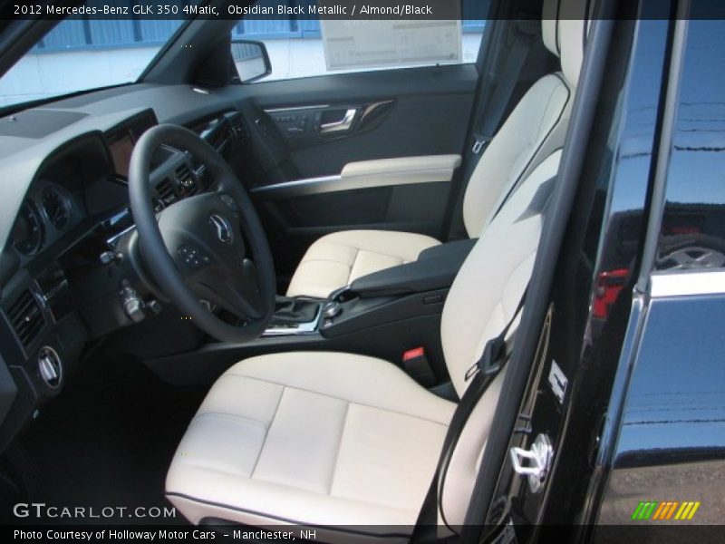 Obsidian Black Metallic / Almond/Black 2012 Mercedes-Benz GLK 350 4Matic