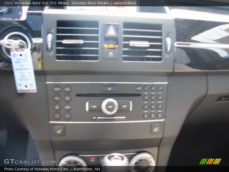 Obsidian Black Metallic / Almond/Black 2012 Mercedes-Benz GLK 350 4Matic