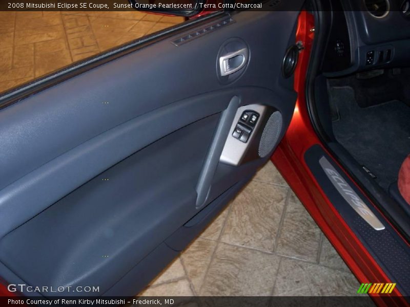 Sunset Orange Pearlescent / Terra Cotta/Charcoal 2008 Mitsubishi Eclipse SE Coupe
