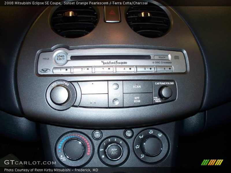 Sunset Orange Pearlescent / Terra Cotta/Charcoal 2008 Mitsubishi Eclipse SE Coupe