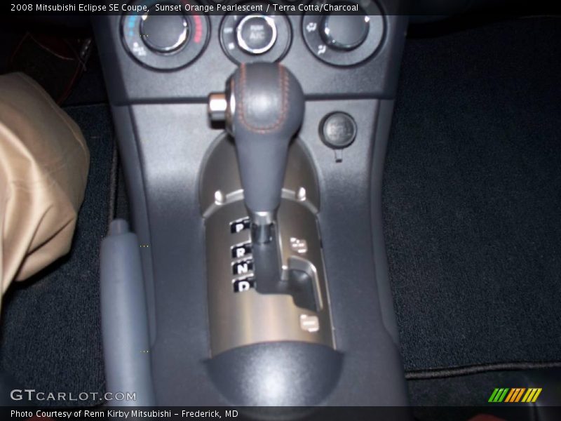 Sunset Orange Pearlescent / Terra Cotta/Charcoal 2008 Mitsubishi Eclipse SE Coupe