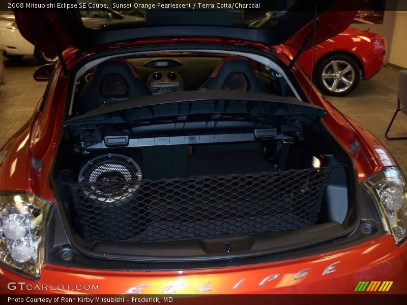 Sunset Orange Pearlescent / Terra Cotta/Charcoal 2008 Mitsubishi Eclipse SE Coupe