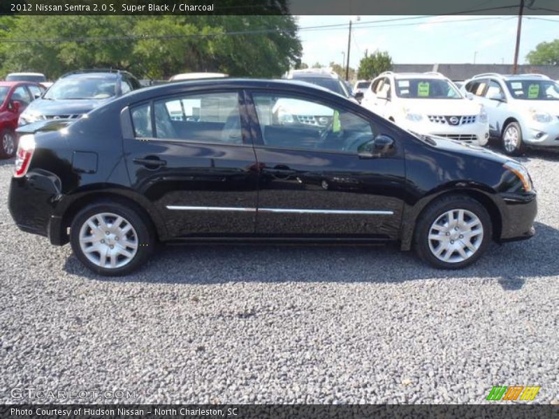 Super Black / Charcoal 2012 Nissan Sentra 2.0 S