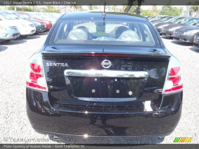 Super Black / Charcoal 2012 Nissan Sentra 2.0 S