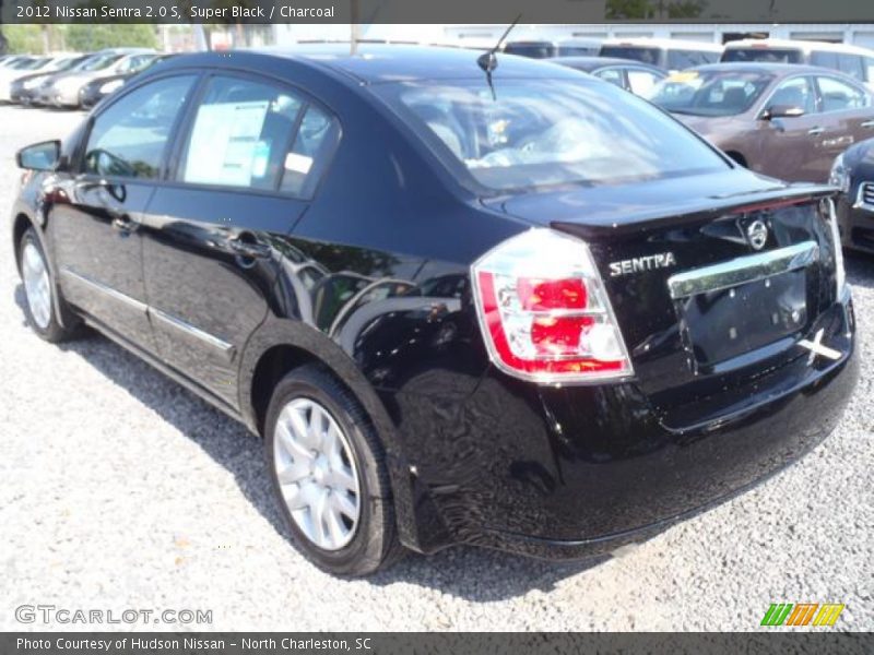 Super Black / Charcoal 2012 Nissan Sentra 2.0 S