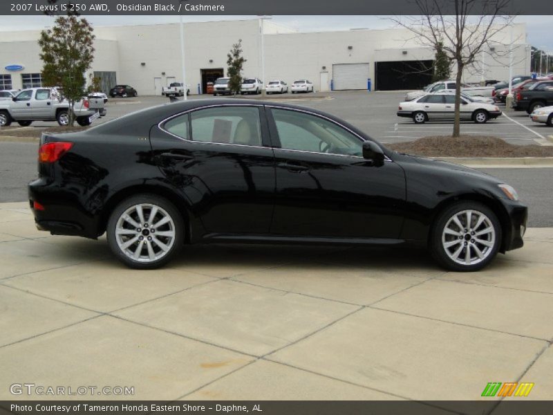 Obsidian Black / Cashmere 2007 Lexus IS 250 AWD