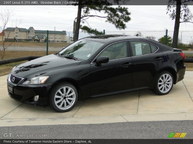 Obsidian Black / Cashmere 2007 Lexus IS 250 AWD
