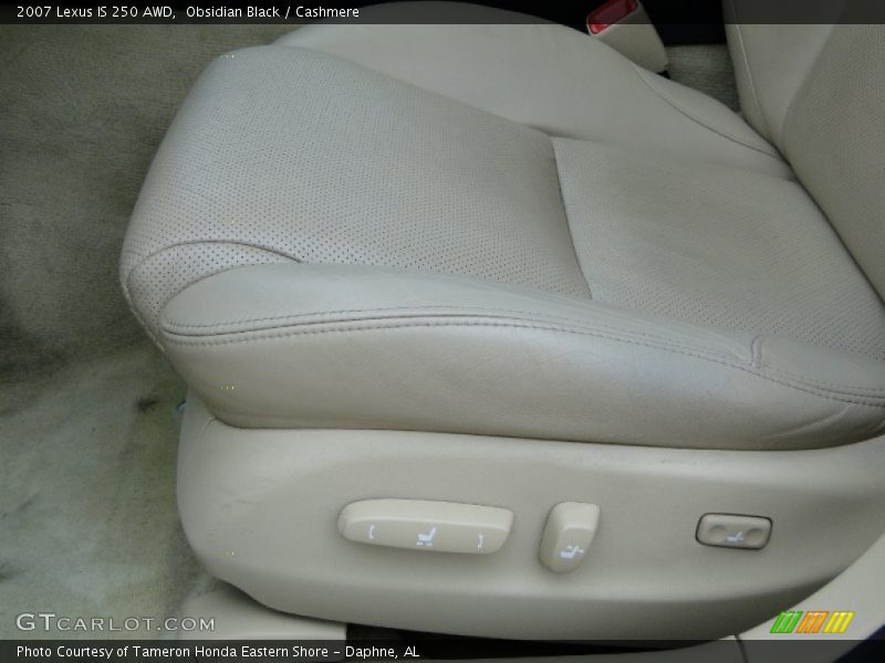 Obsidian Black / Cashmere 2007 Lexus IS 250 AWD