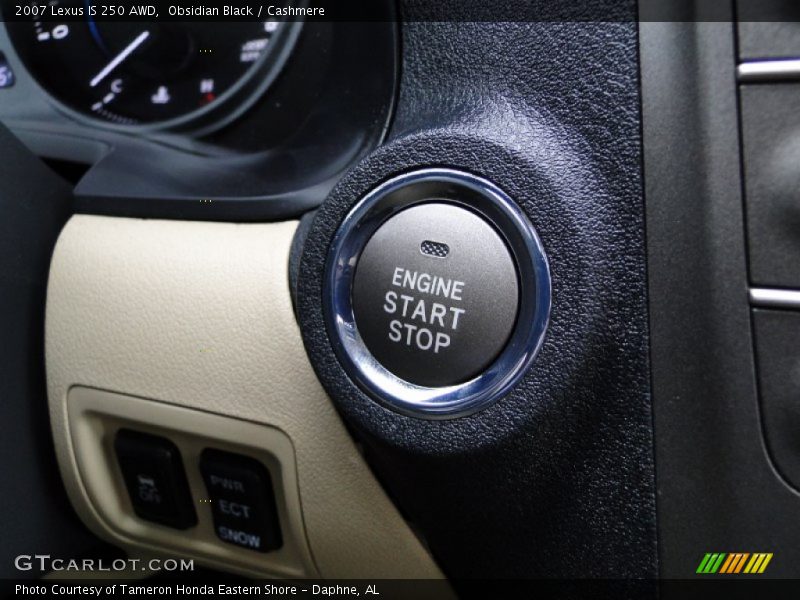 Obsidian Black / Cashmere 2007 Lexus IS 250 AWD