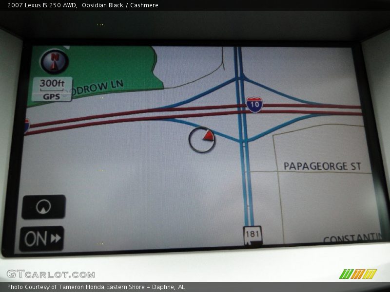 Obsidian Black / Cashmere 2007 Lexus IS 250 AWD