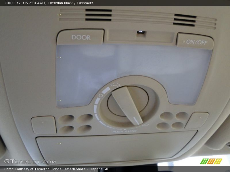 Obsidian Black / Cashmere 2007 Lexus IS 250 AWD