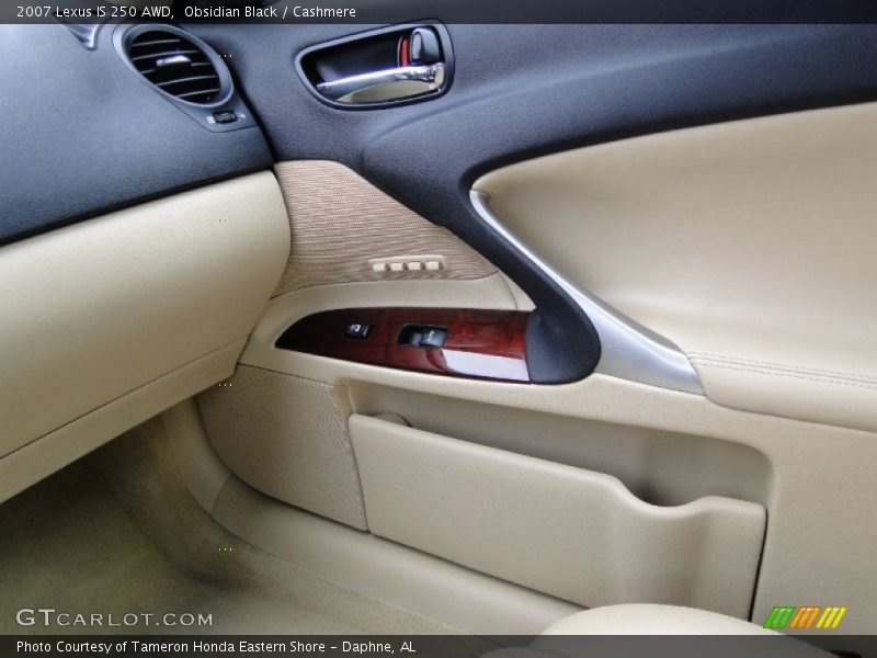 Obsidian Black / Cashmere 2007 Lexus IS 250 AWD