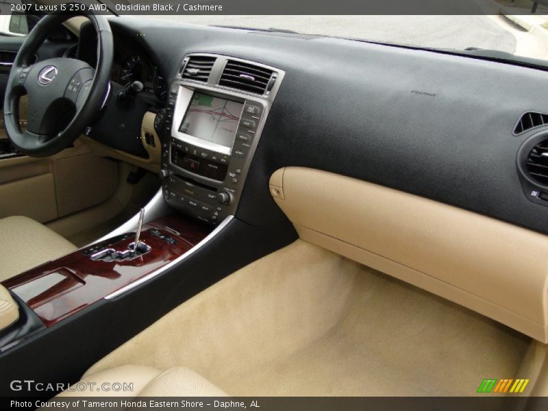 Obsidian Black / Cashmere 2007 Lexus IS 250 AWD