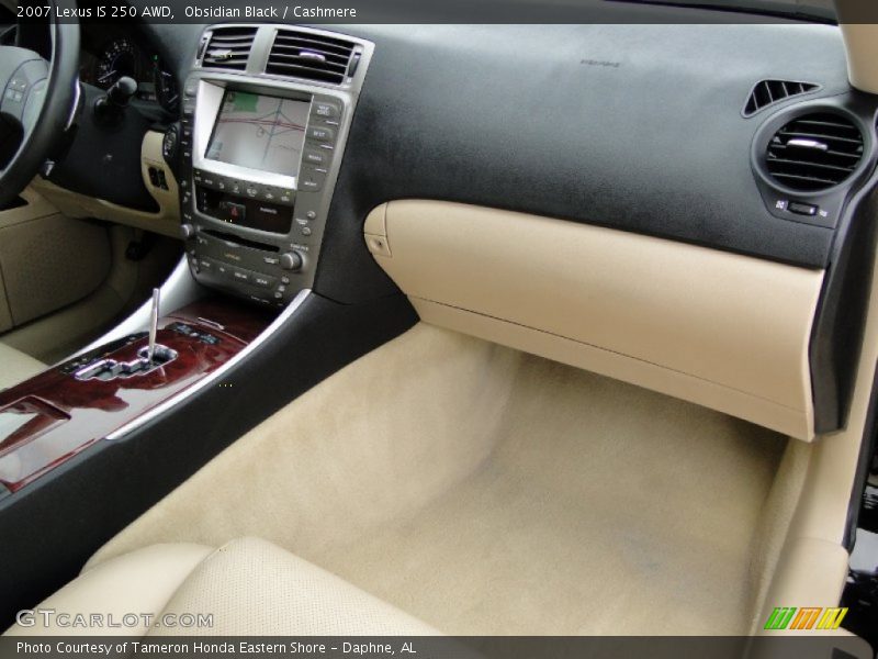 Obsidian Black / Cashmere 2007 Lexus IS 250 AWD