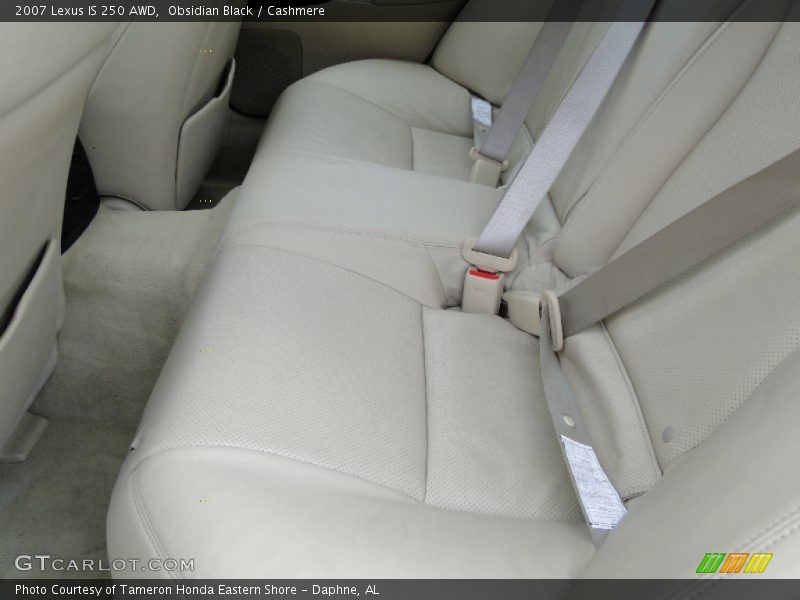 Obsidian Black / Cashmere 2007 Lexus IS 250 AWD